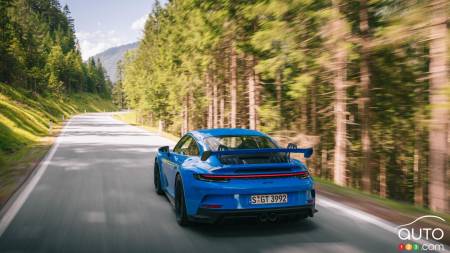 2025 Porsche 911 GT3, rear