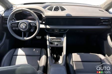 Porsche Macan Turbo électrique 2025, intérieur