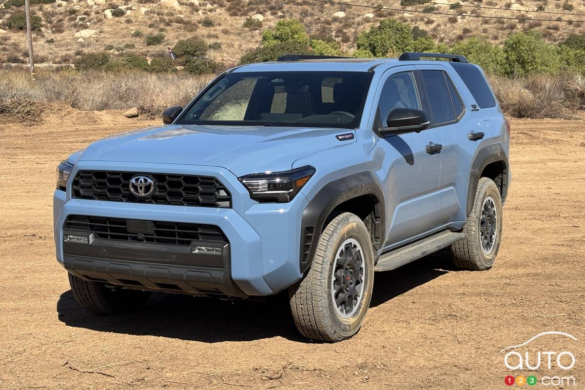 Toyota 4Runner 2025, trois quarts avant