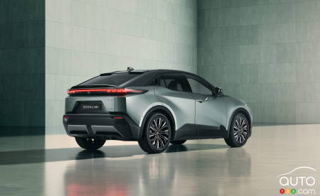 2026 Toyota C-HR+6, three-quarters front