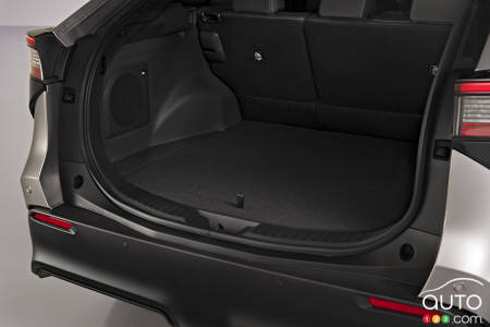 The 2026 Toyota bZ4X, trunk