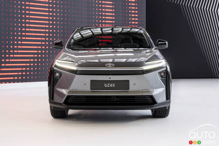 The 2026 Toyota bZ4X, front