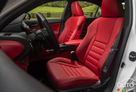 2026 Lexus IS 500, interior