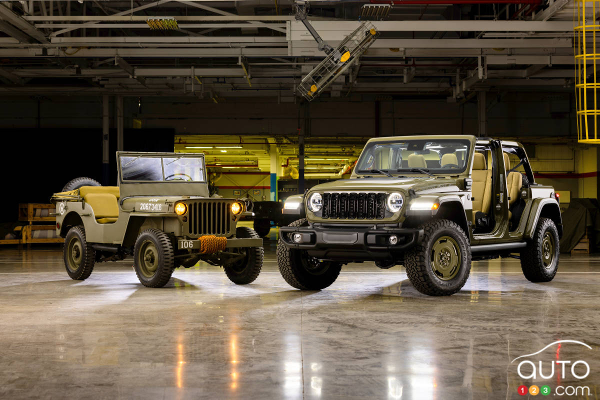 Le Jeep Wrangler Willys '41 4xe 2025, avec son inspiration