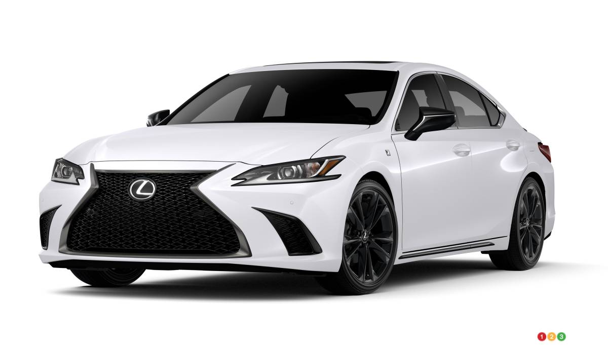 La Lexus ES 2025, édition Accents noir