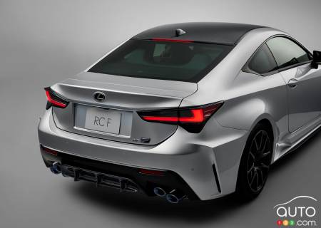 2025 Lexus RC F Final Edition, rear