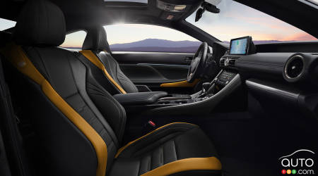 2025 Lexus RC F Final Edition, interior