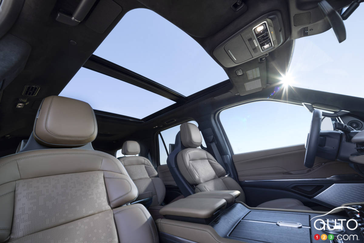 Lincoln Navigator 2025, toit panoramique