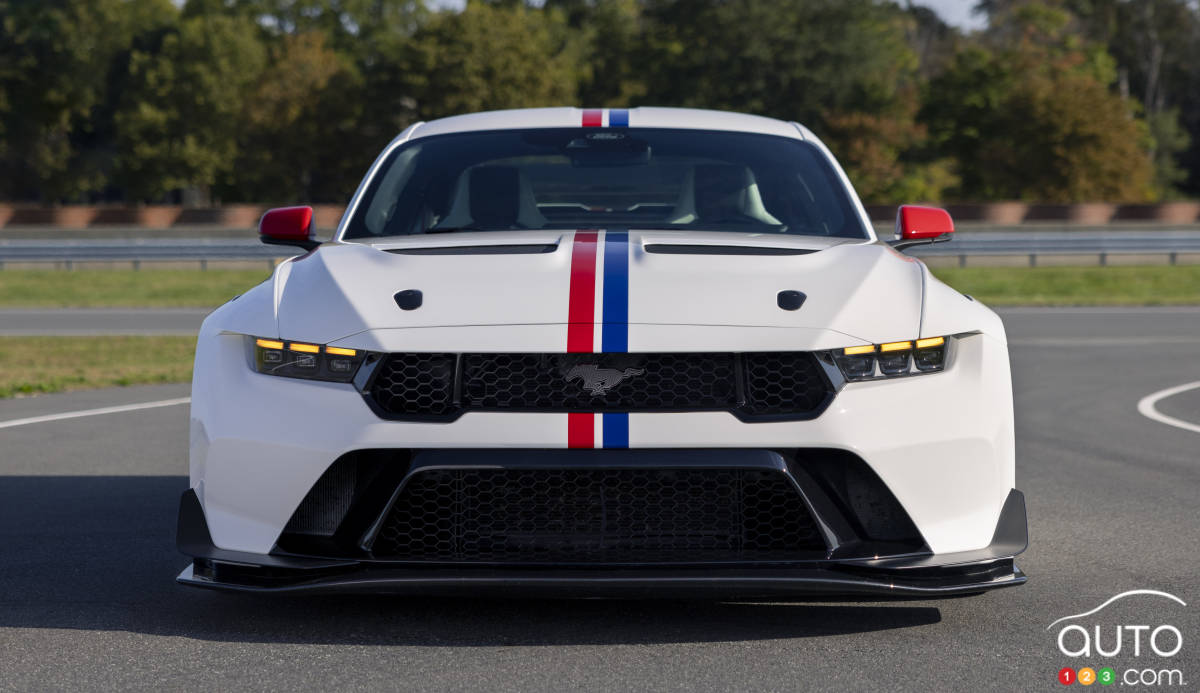 La Ford Mustang GTD Spirit of America 2025, avant