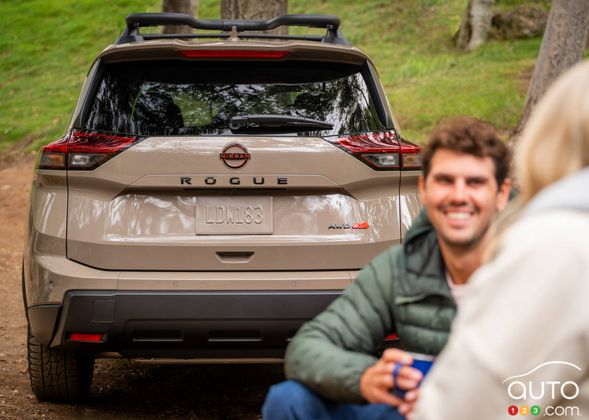 Nissan Rogue Rock Creek 2025, arrière