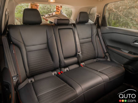 2025 Nissan Rogue Rock Creek, rear seats