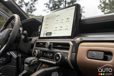 2025 Toyota 4Runner, multimedia screen