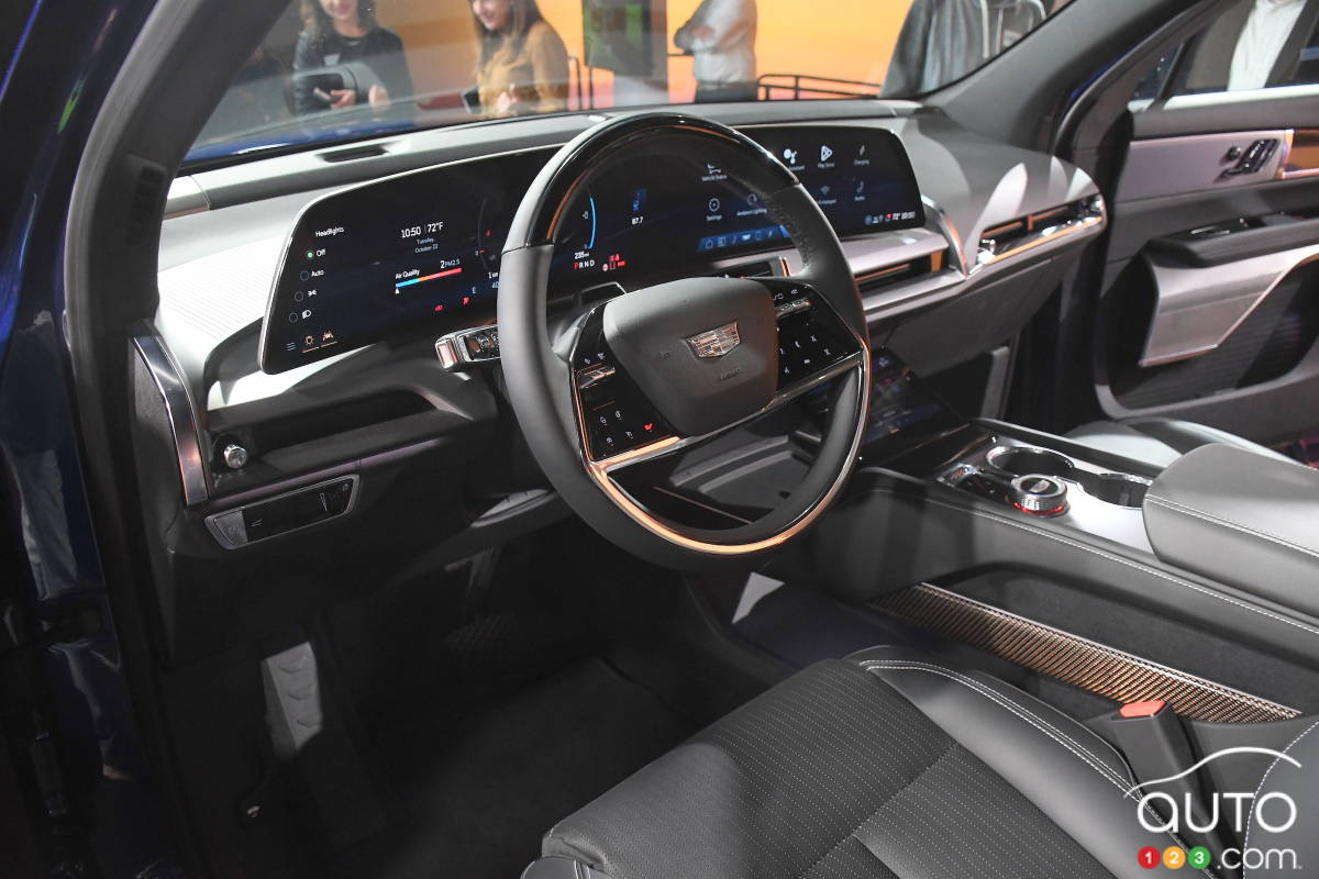 Cadillac Vistiq Sport 2026, intérieur