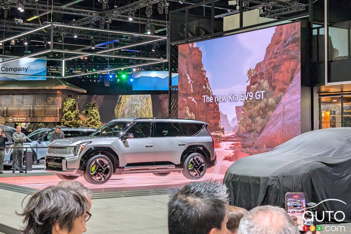 Au Salon de l'auto de Los Angeles, 2024