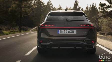 The 2026 Audi A6 Avant, rear
