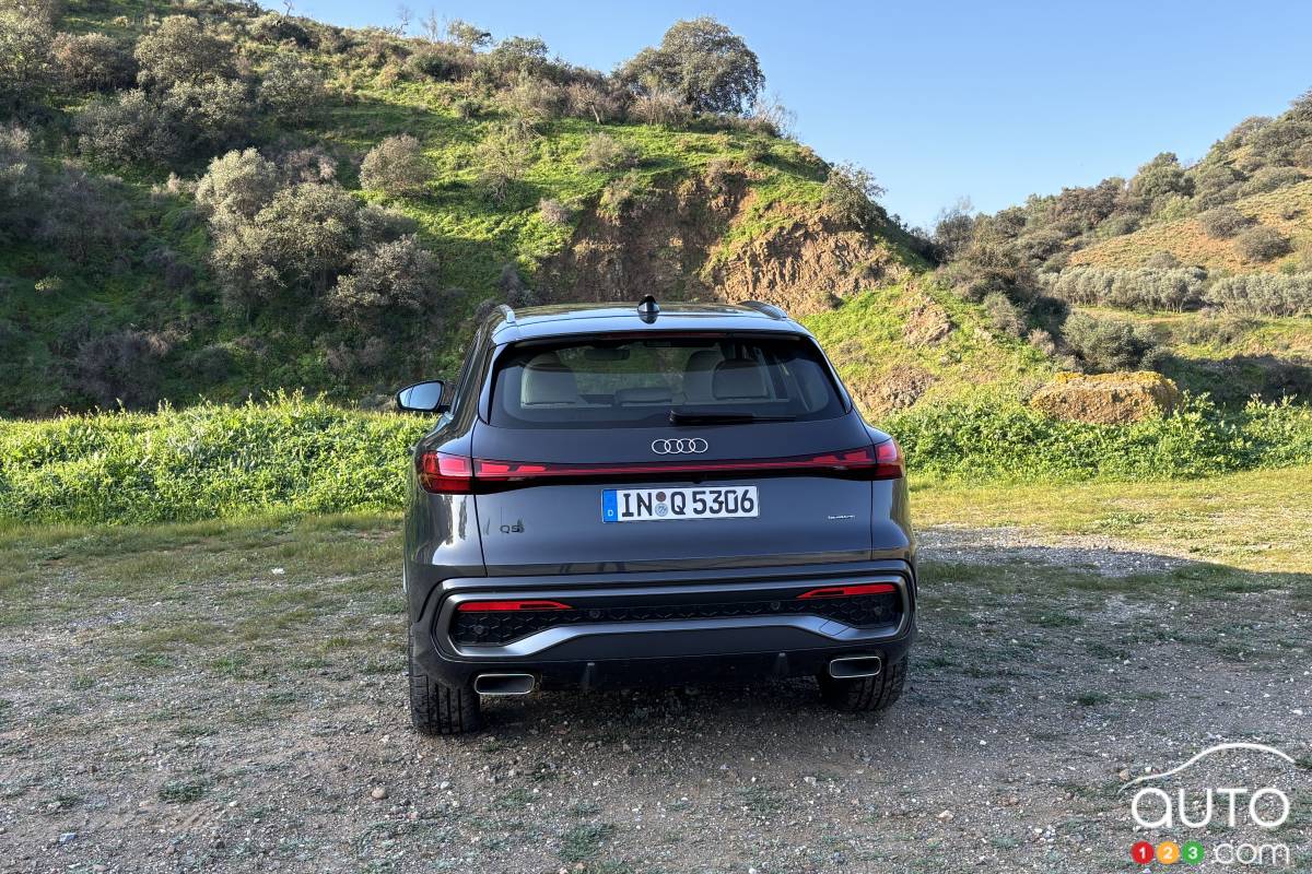 Audi Q5 2026, arrière