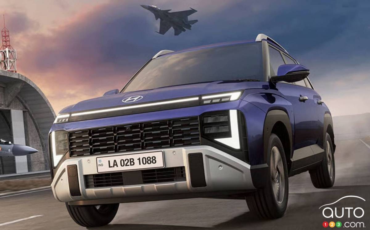 Hyundai Venue 2026 (Inde), avant