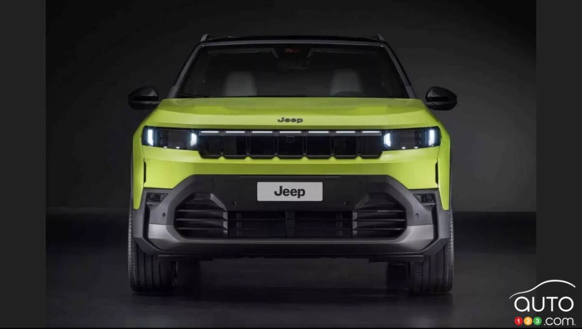 Le Jeep Compass 2026, avant