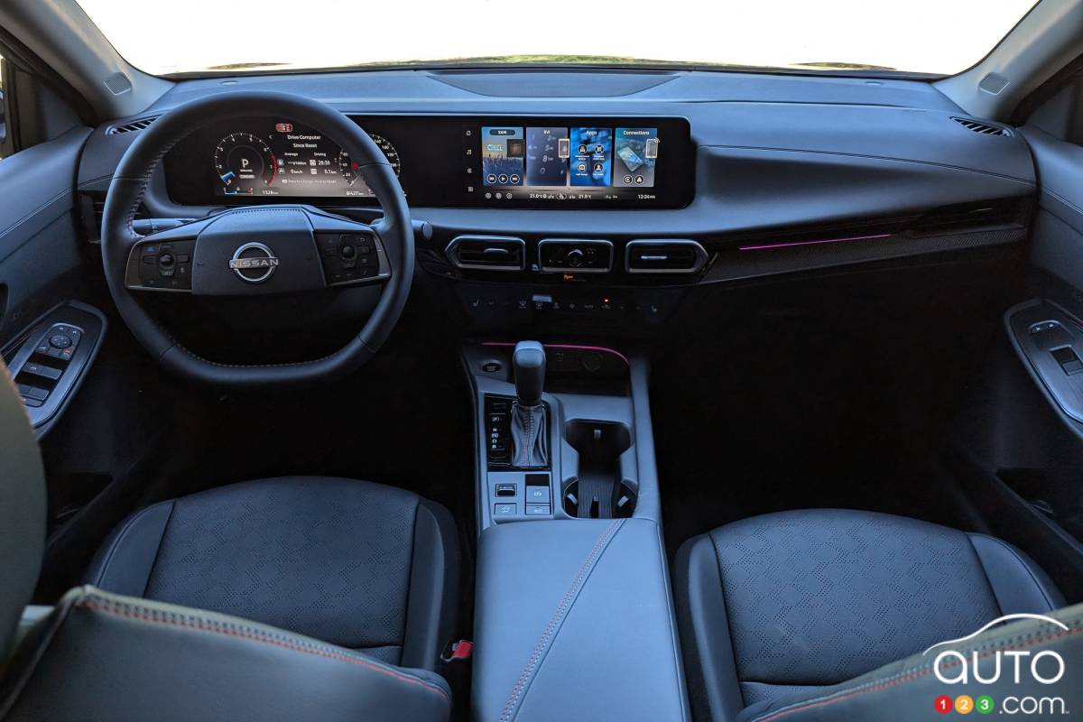 Nissan Sentra 2026, intérieur