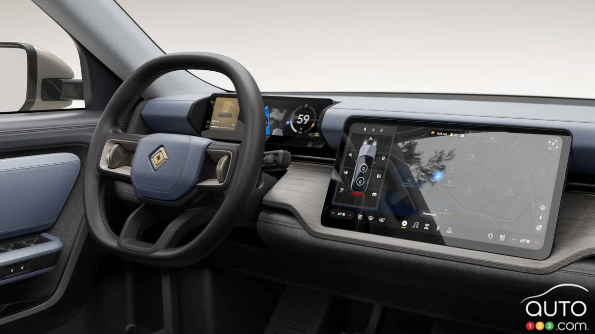 Le Rivian R2 2026, intérieur