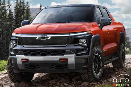 2026 Chevrolet Silverado EV Trail Boss, front