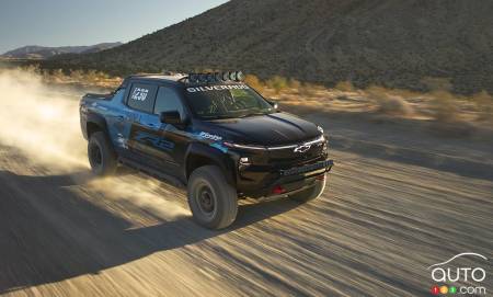 2026 Chevrolet Silverado EV Trail Boss, from above