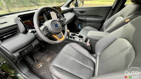 Subaru Outback Wilderness 2026, intérieur
