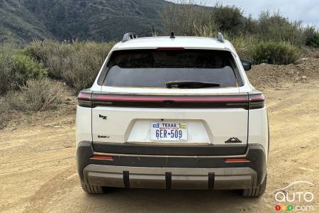 2026 Toyota bZ Woodland, rear