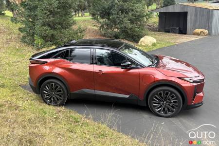 The all-electric Toyota C-HR