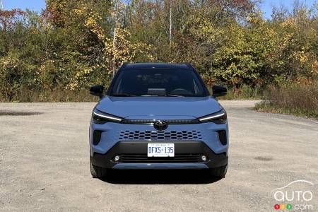 Toyota Corolla Cross hybride 2026, avant