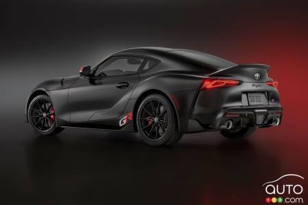 2026 Toyota GR Supra Final Edition, three-quarters rear