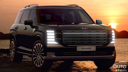 The 2026 Hyundai Palisade (South Korea)
