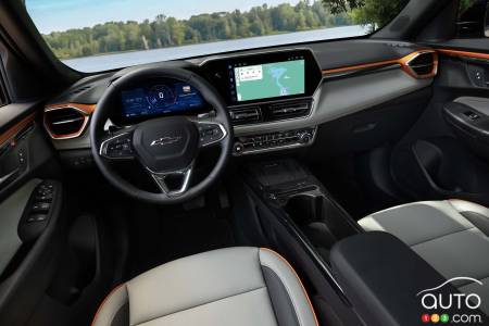 Chevrolet Trailblazer 2027, intérieur