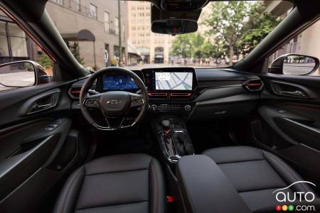 Chevrolet Trax 2027, intérieur