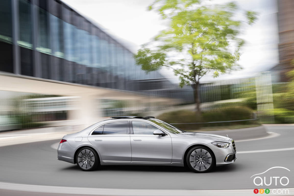 Mercedes-Benz Classe S 2021, sur la route