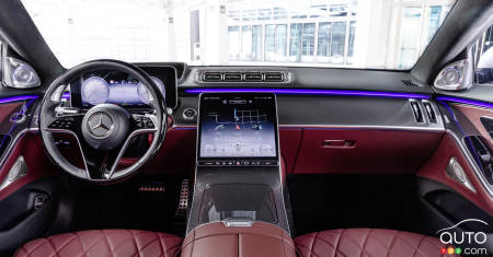 2021 Mercedes-Benz S-Class, interior