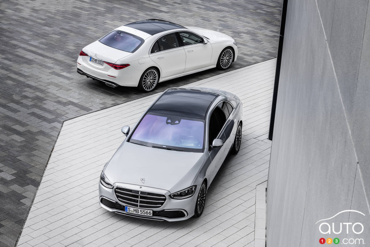 Mercedes-Benz Classe S 2021, versions 500 et 580