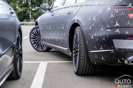 2020 Mercedes-Benz S-Class, self-parking