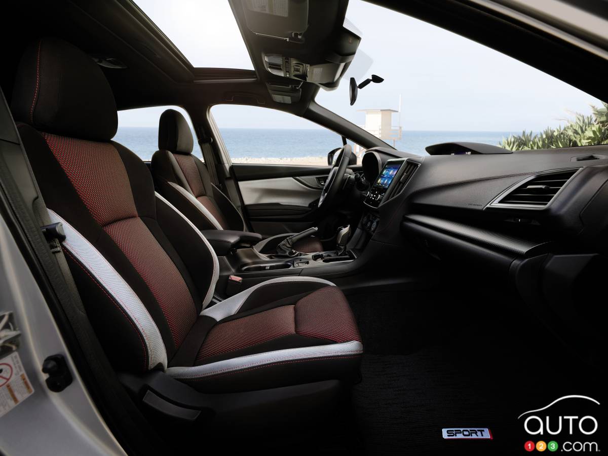 Subaru Impreza, intérieur