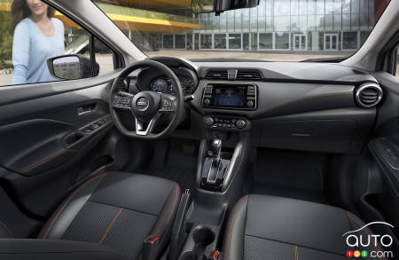 2021 Nissan Versa, interior