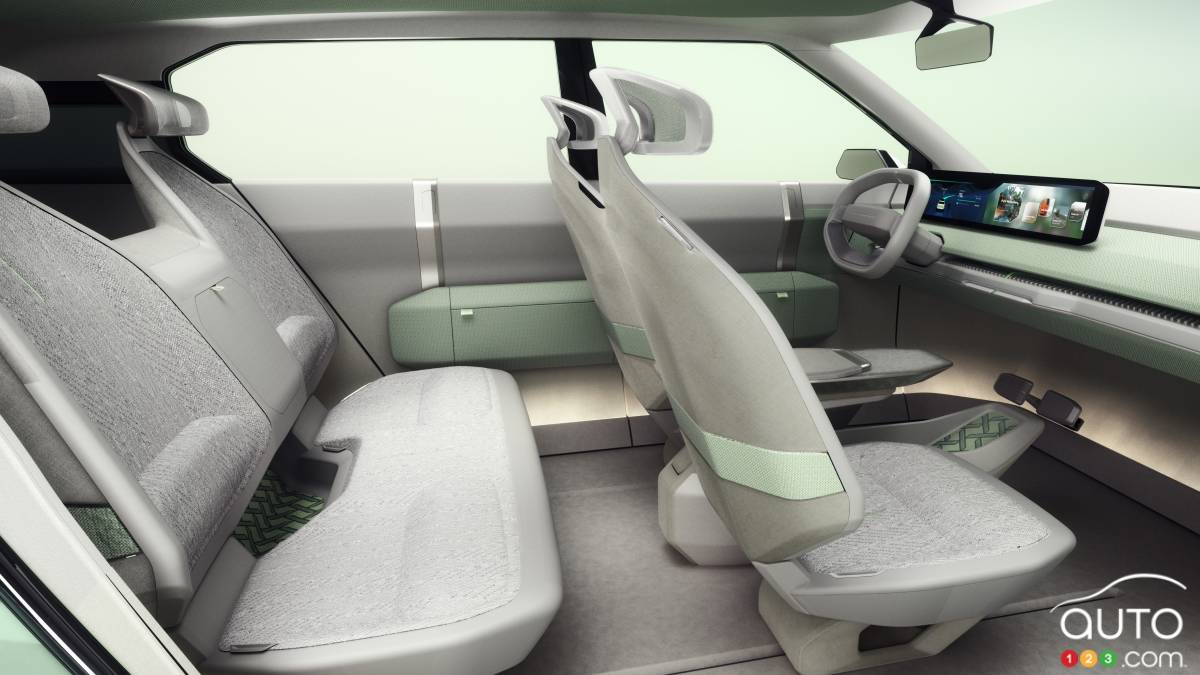 Le concept Kia EV3, intérieur