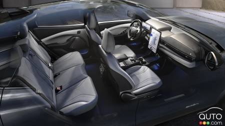 Ford Mustang Mach-E 2021, sièges