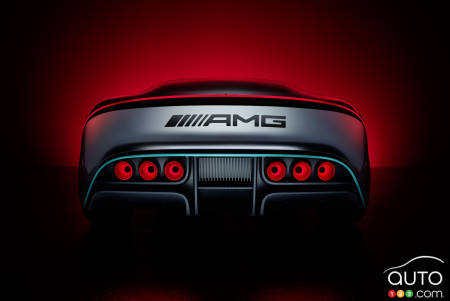 Mercedes Vision AMG concept, rear