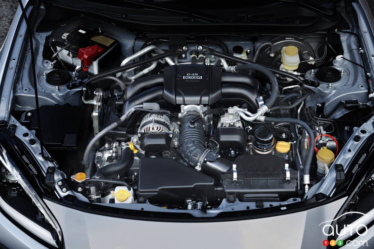 Moteur de la Subaru BRZ 2022