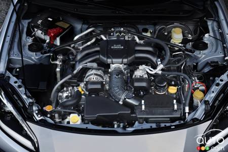 Engine ofthe 2022 Subaru BRZ