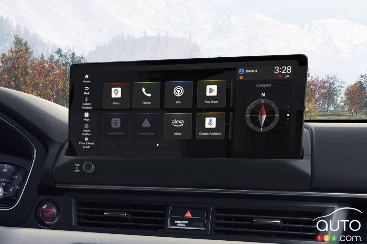 Honda Pilot TrailSport 2026, écran multimédia