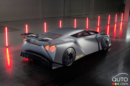 The Nissan Hyper Force concept, rear