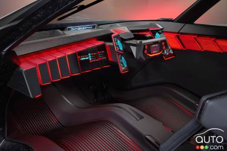 The Nissan Hyper Force concept, interior