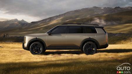 2027 Kia Telluride X-Pro, in profile