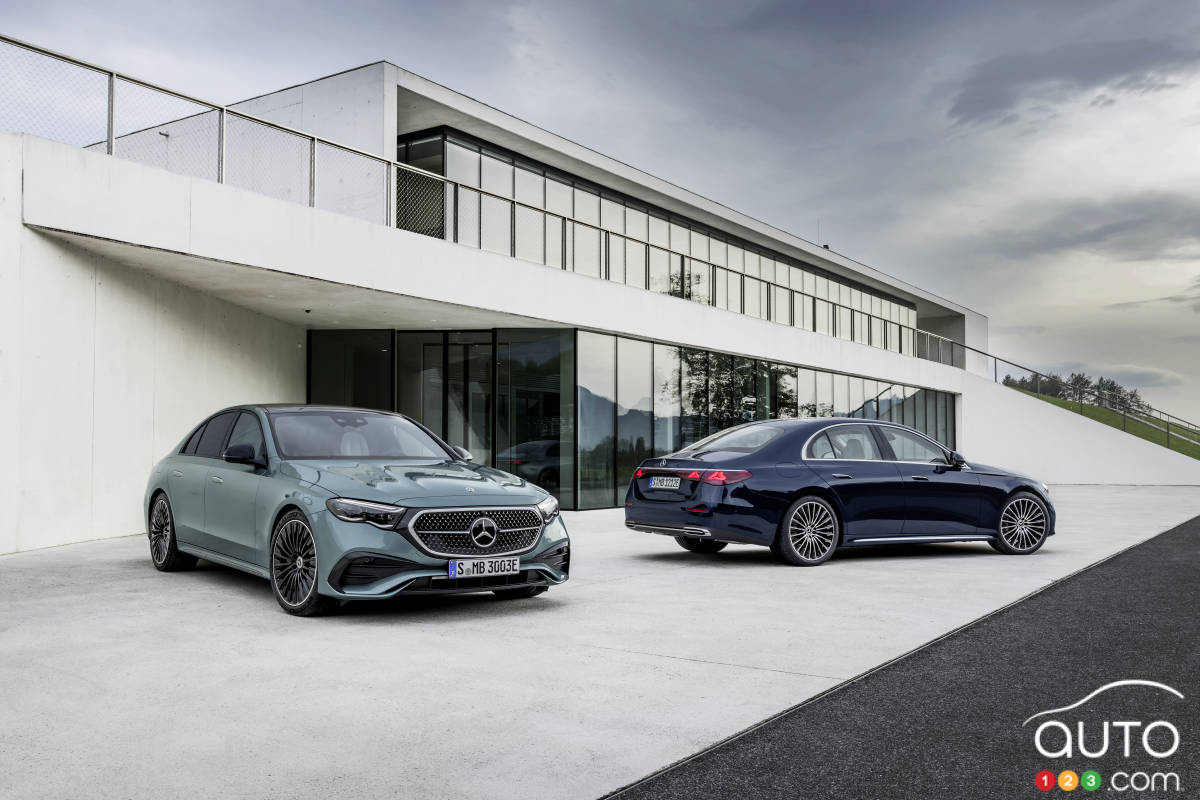 2024 Mercedes-Benz E-Class debuts, industry